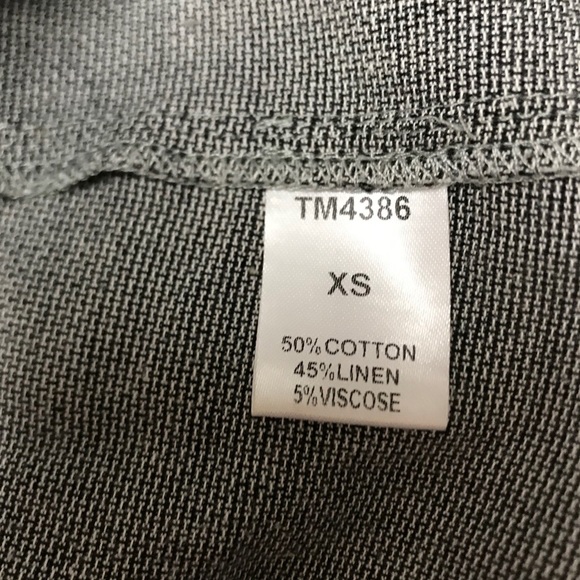 THML Embroidered Bib Linen Cap Sleeve Mini XS - Picture 4 of 5